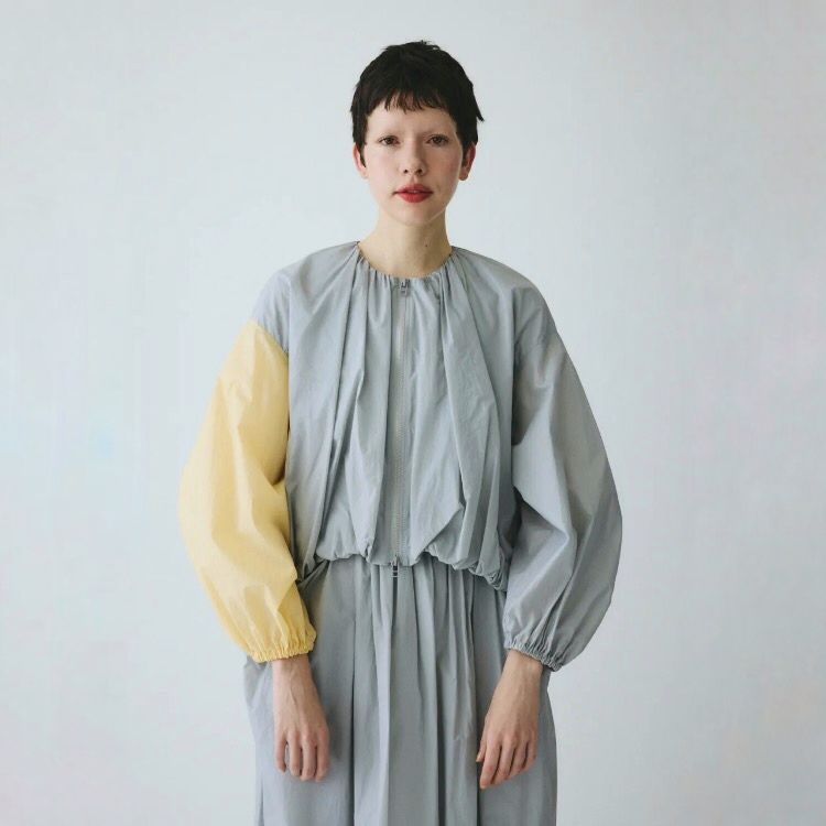 【残り一点】Balloon Hem Nylon Blouson