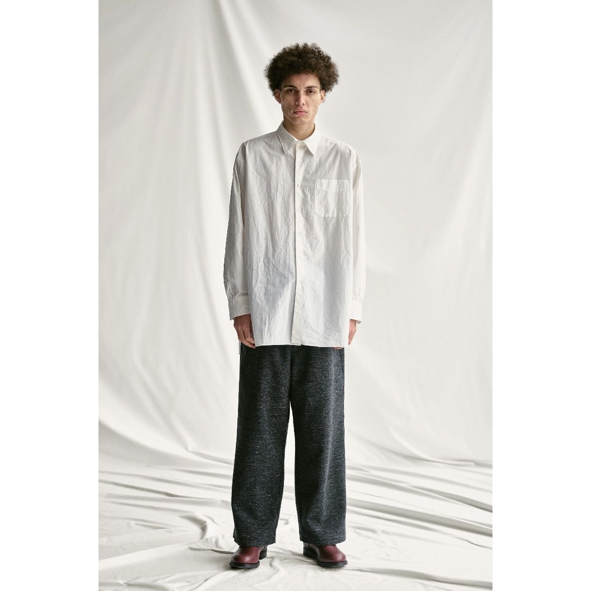 YOKO SAKAMOTO - 【残り一点】Tweed Baggy Pants | ACRMTSM ONLINE STORE