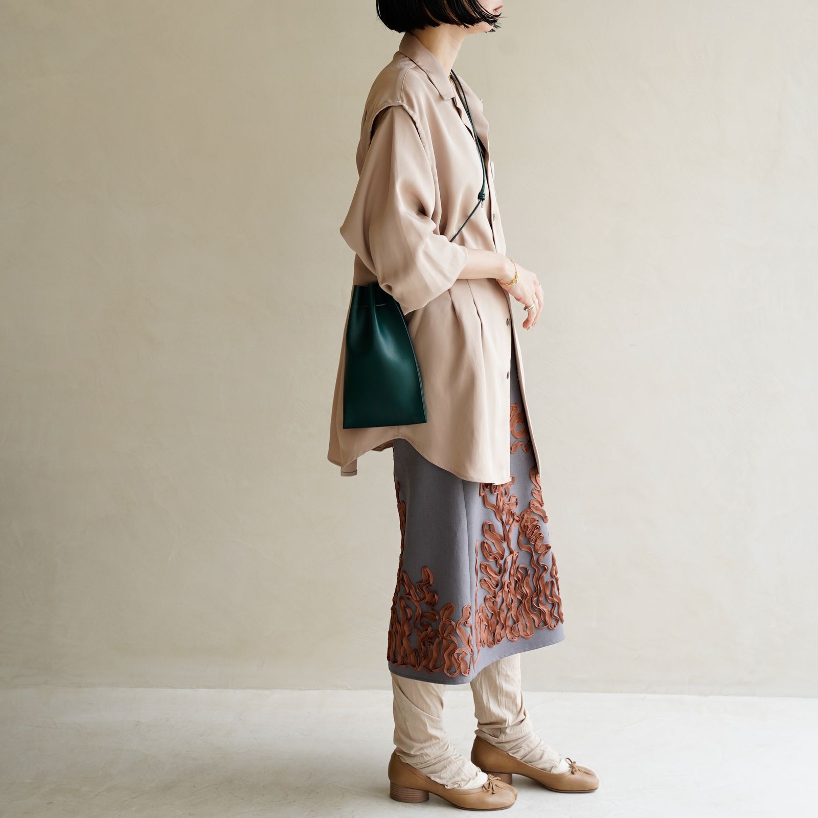 【再販売通知受付可能】Herrie Kinchaku Pouch_PM(RAPTO FLEX)