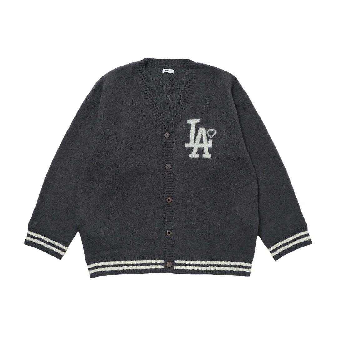 【残り一点】Dodgers Logo Knit Cardigan