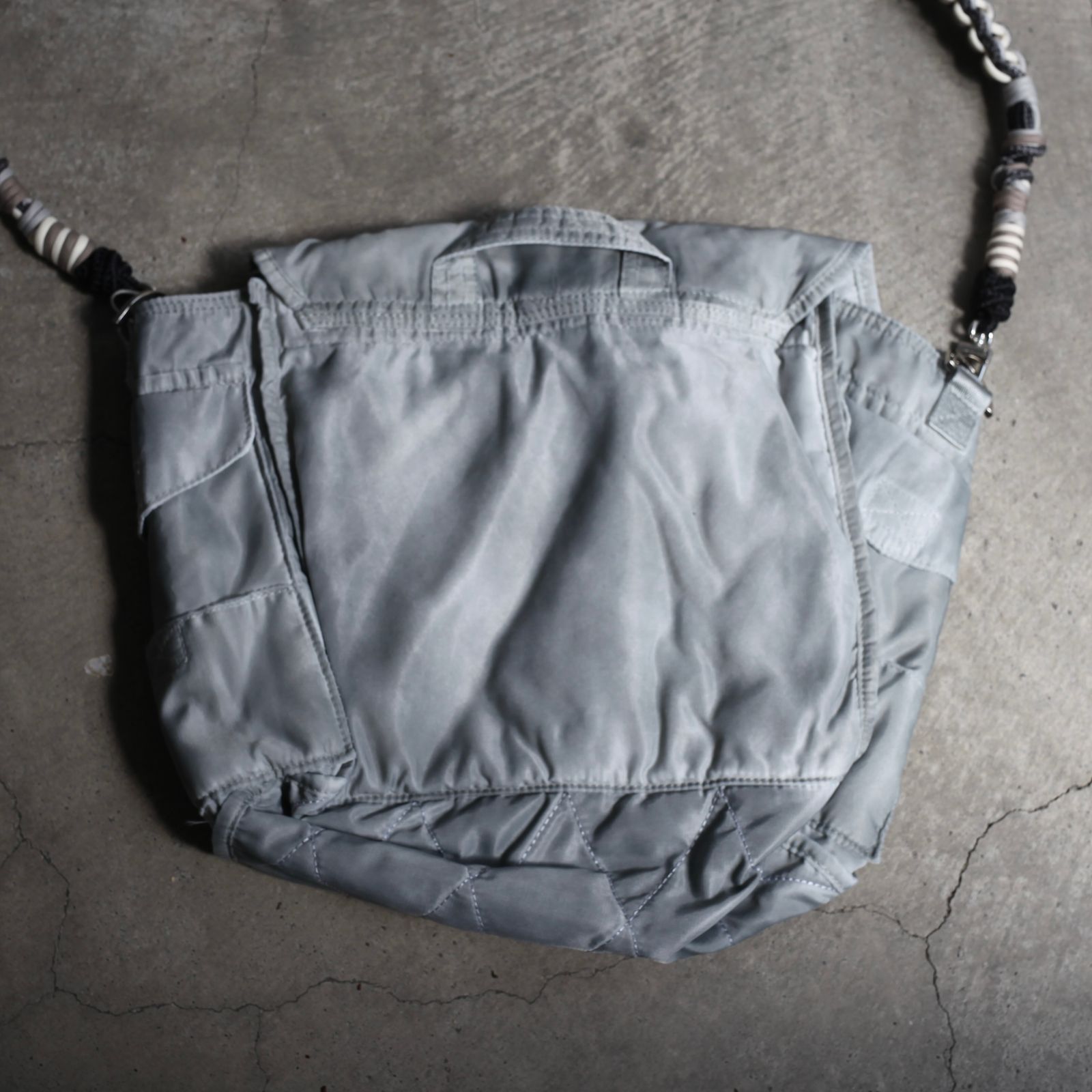 【残り一点】Grey Nylon Spray Backpack