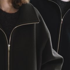 【残り一点】Melton Stand Collar Zip Blouson