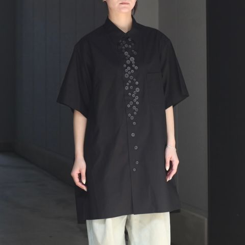 【残り一点】半袖釦多シャツ