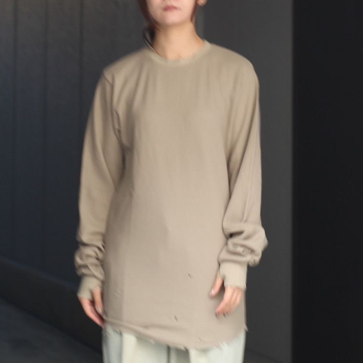 【残りわずか】Combat Long Thermal With Damaged(CLASSIC WAFFLE KNIT)