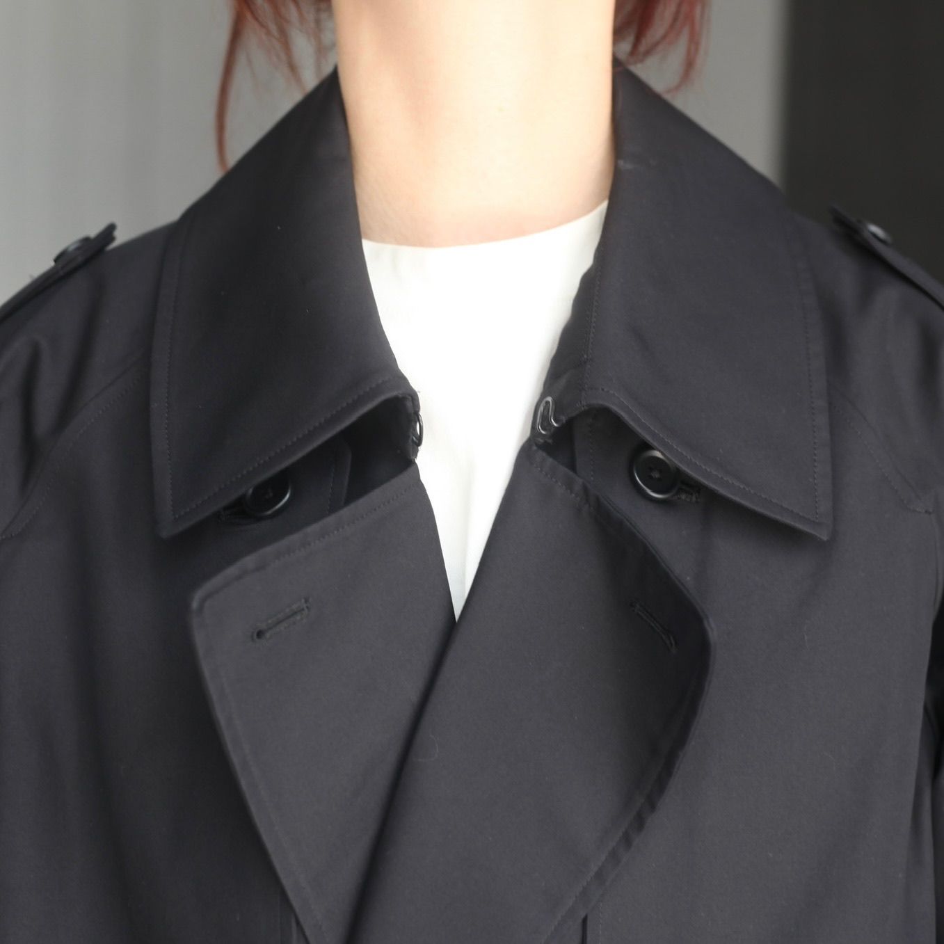 ジャケット・アウター ssstein 21aw OVERLAPED TRENCH COAT M stein - 【即完品】ssstein シュタイン 21awトレンチコートの