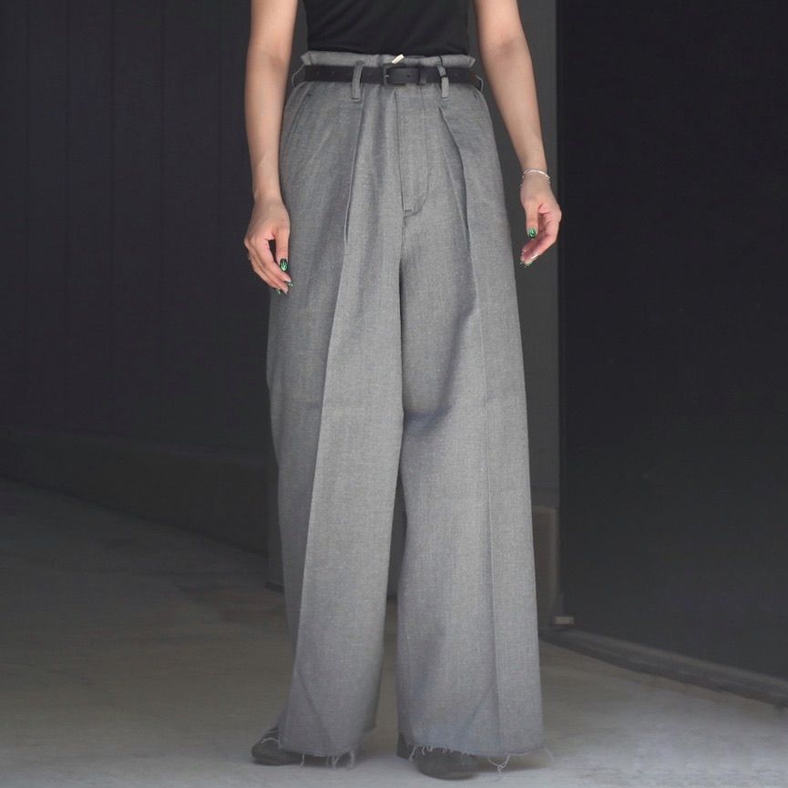【残り一点】Tuck Baggy Type3(COTTON/WOOL)