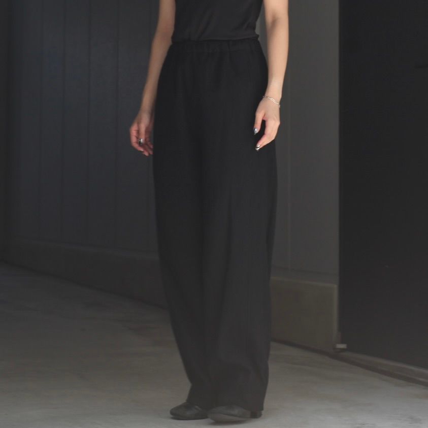 【残り一点】Wool/Cashmere Fleece Easy Twist Trousers