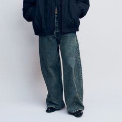 【残りわずか】Deformation Wide Denim Jeans