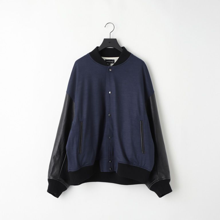 【残り一点】36G Cashmere Wool Leather Blouson