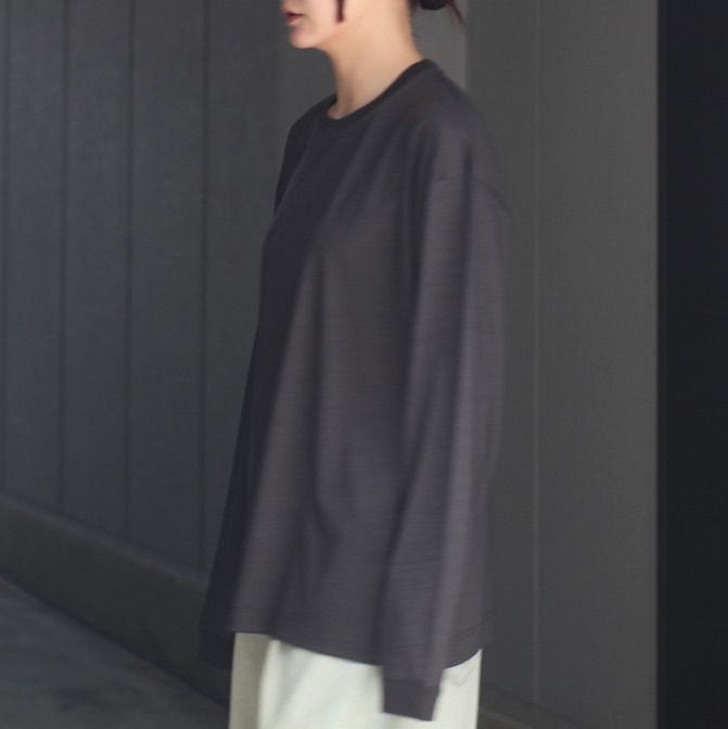 【残りわずか】36G Wool L/S Tee