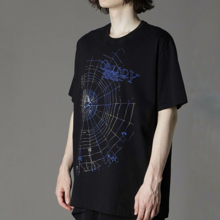 【残り一点】Print Tee(SPIDER)