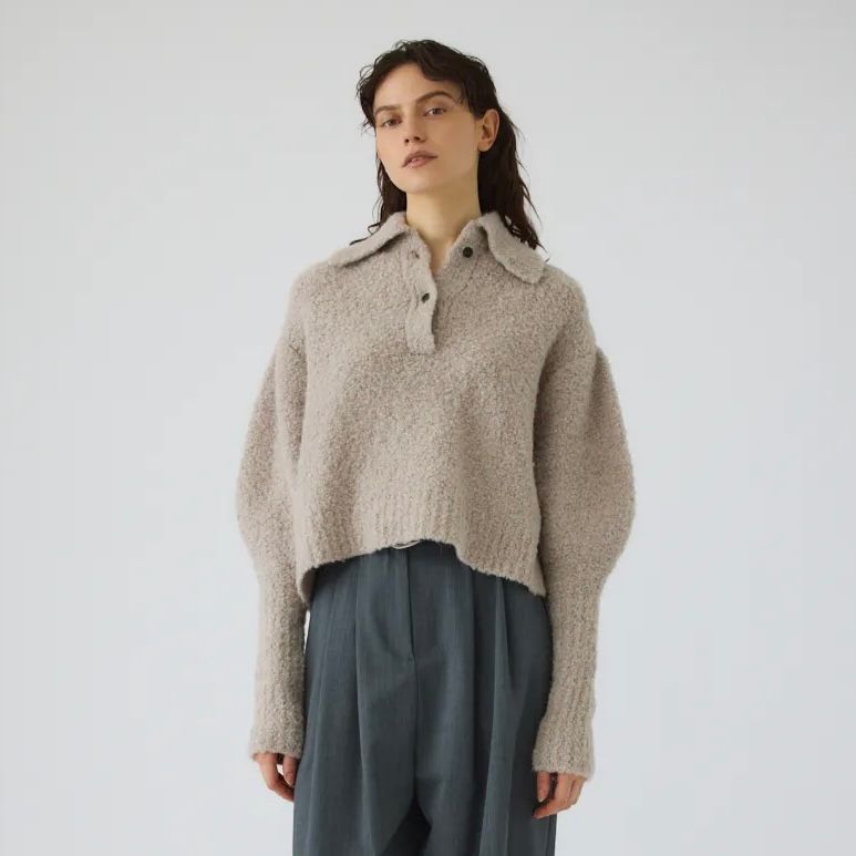【残り一点】Boucle Short Knit