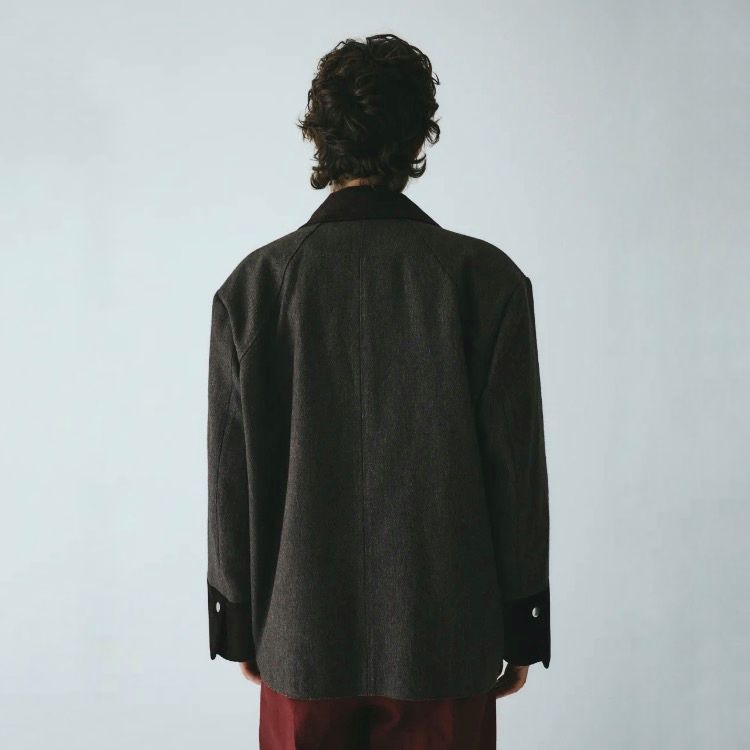 【残り一点】Herringbone Loose Jacket