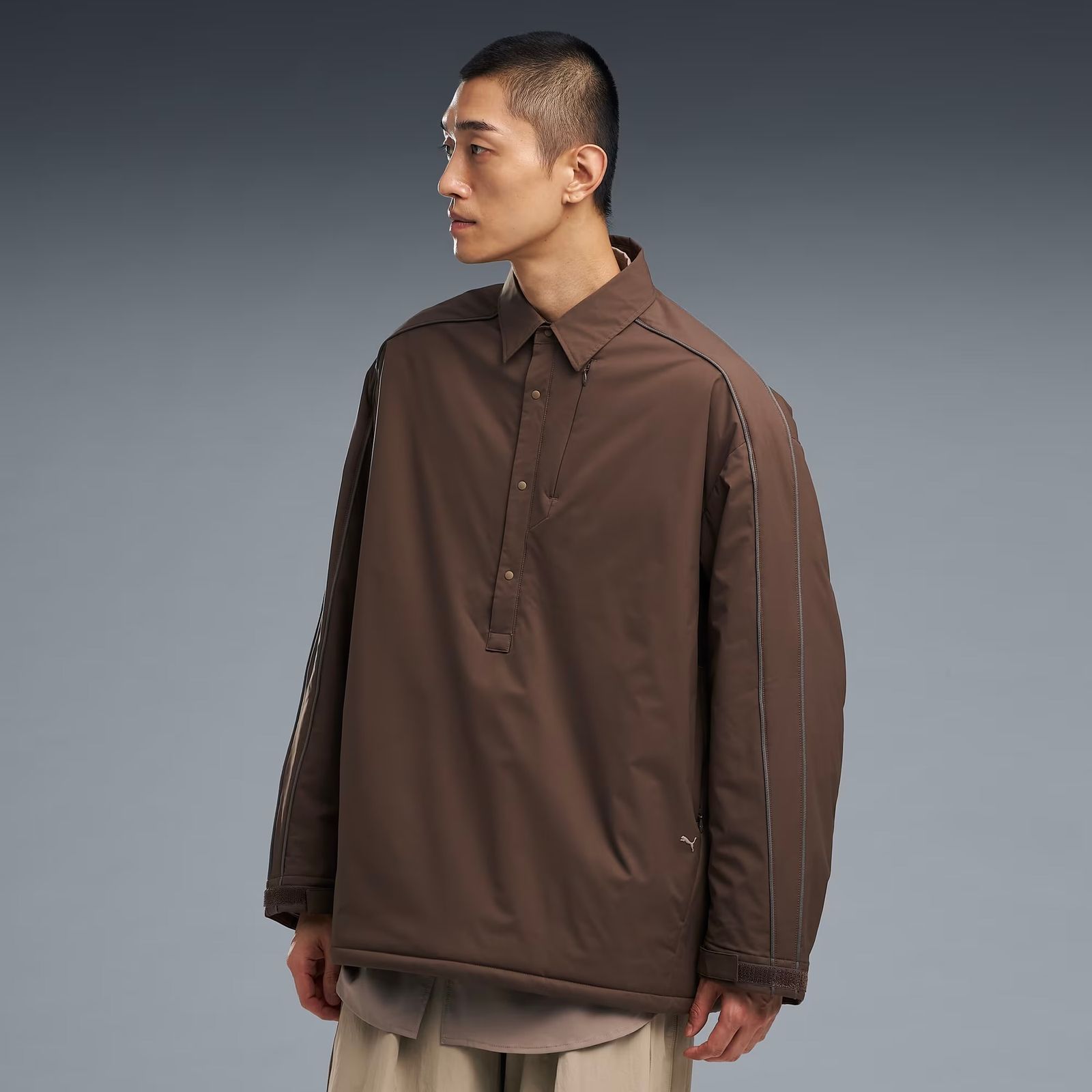 【残り一点】Matt Taffeta Thin Padded Pullover