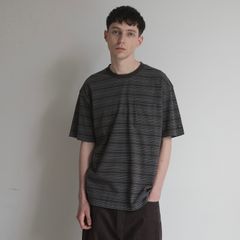 【残り一点】Ordinary Multi Stripe Pocket Tee