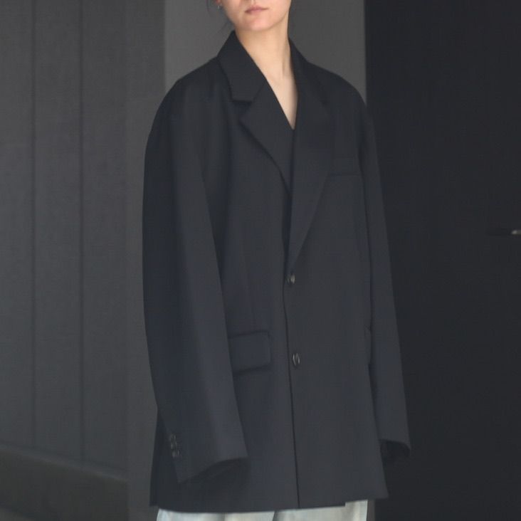 stein - 【残りわずか】Oversized Double Breasted Long Tailored