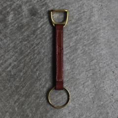 【残り一点】Stirrup Leather Key Fobs(OAKBARK)