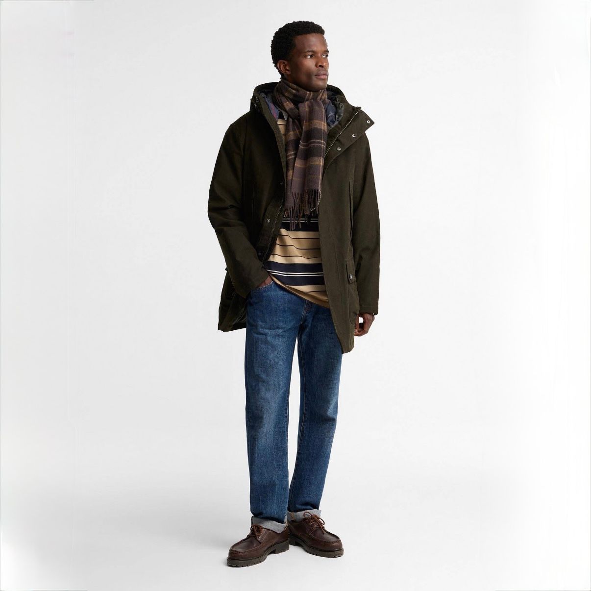 【残り一点】Mineral Tartan Scarf