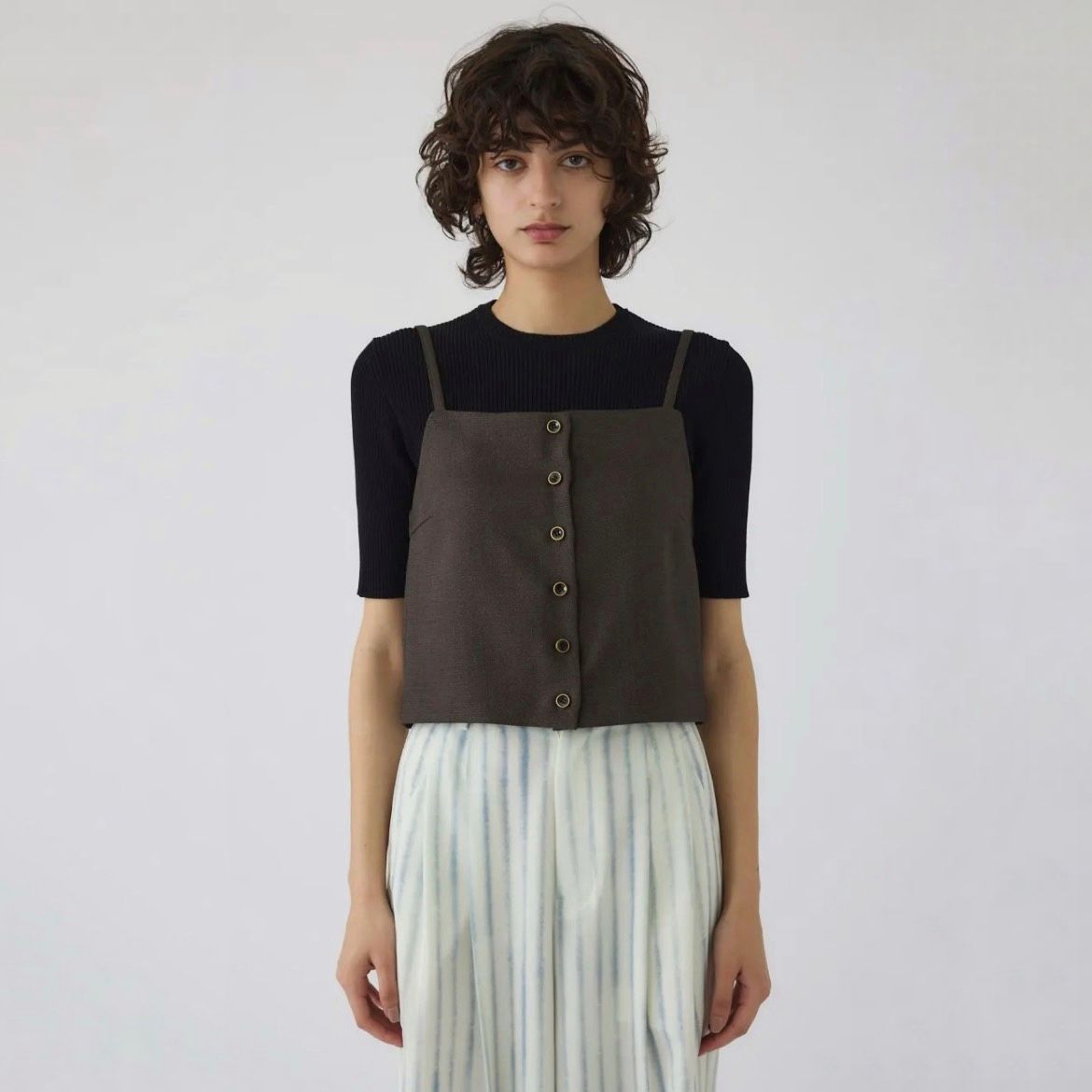 RIM.ARK（リムアーク）の「Original quilting 2way tops