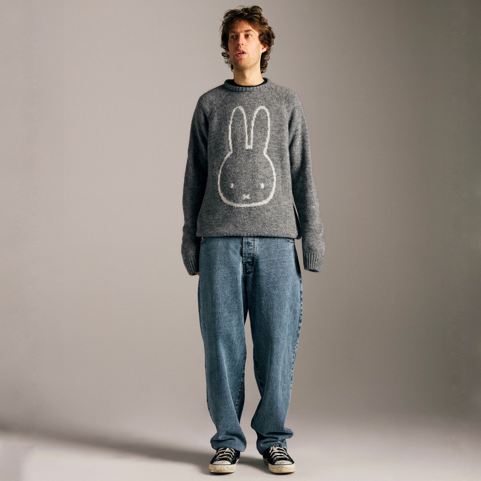 【残り一点】Knitted Mohair Crewneck