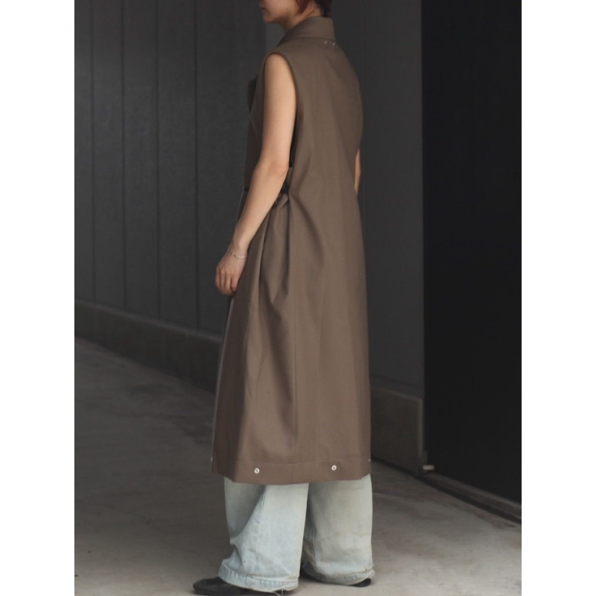 ジャケット・アウター OVERSIZED DOCKING DOUBLE BREASTED COAT ssstein / シュタイン】OVERSIZED DOCKING DOUBLE BREASTED COAT