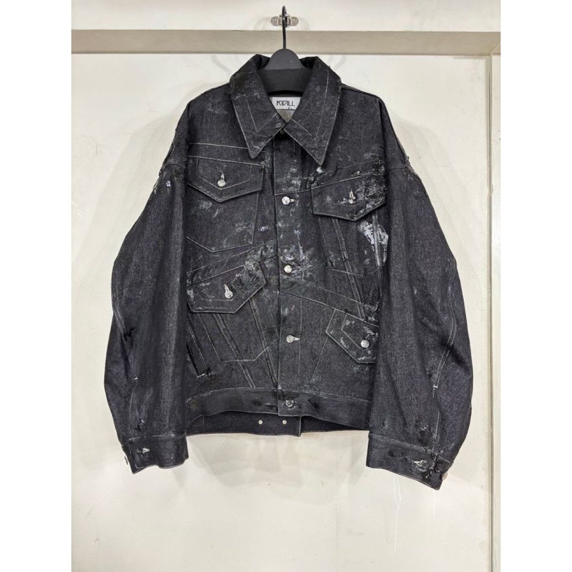 【残り一点】Coated Denim Jacket