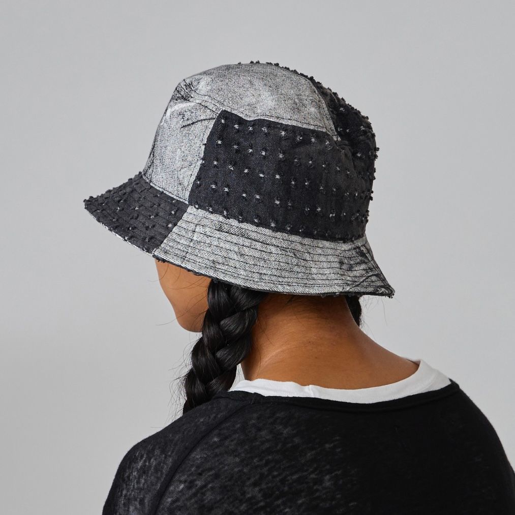 【残り一点】Denim Mashup Bucket