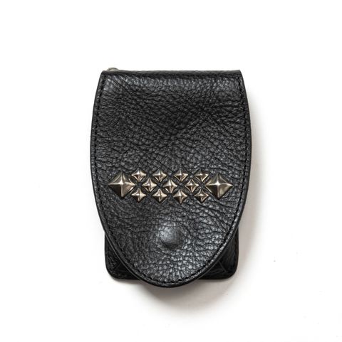 【再販売通知受付可能】Studs Leather Multi Coin Case