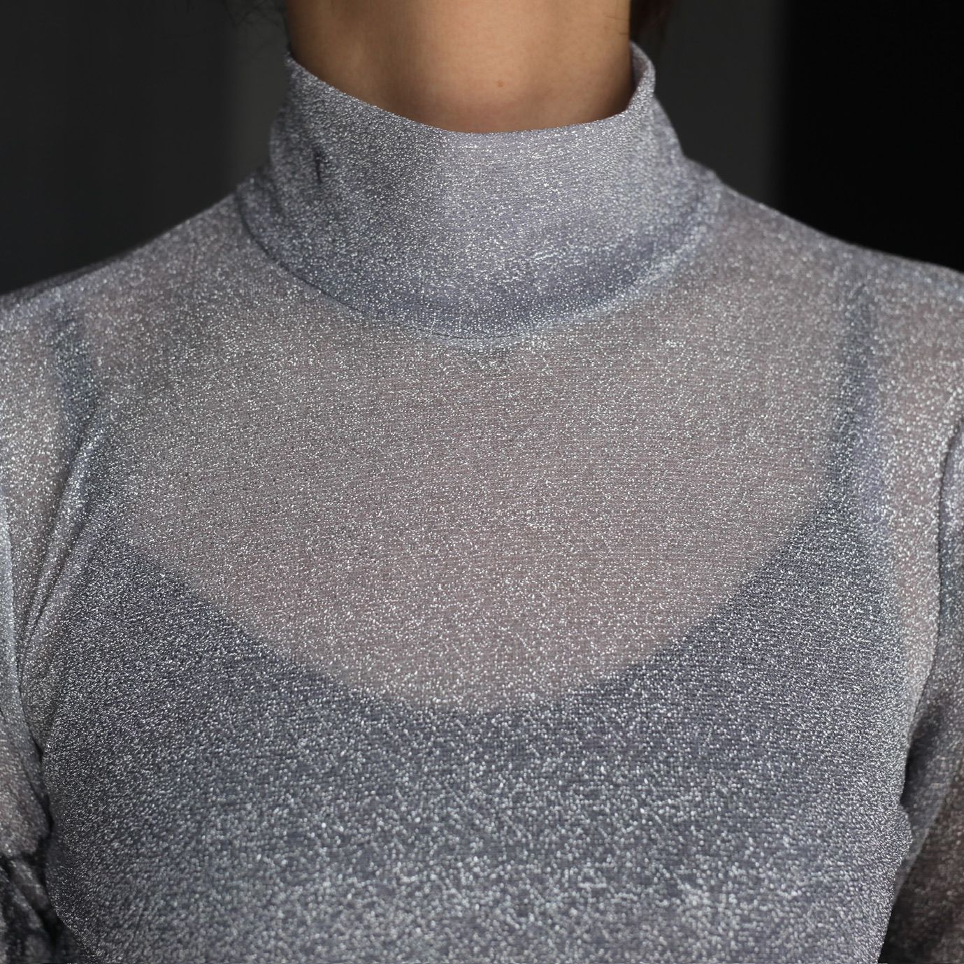 YOHEI OHNO glitter top #blackcat グリッター YOHEI OHNO glitter top #blackcat グリッター