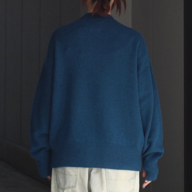 【残り一点】Cashmere Wholegarment Crewneck Sweater