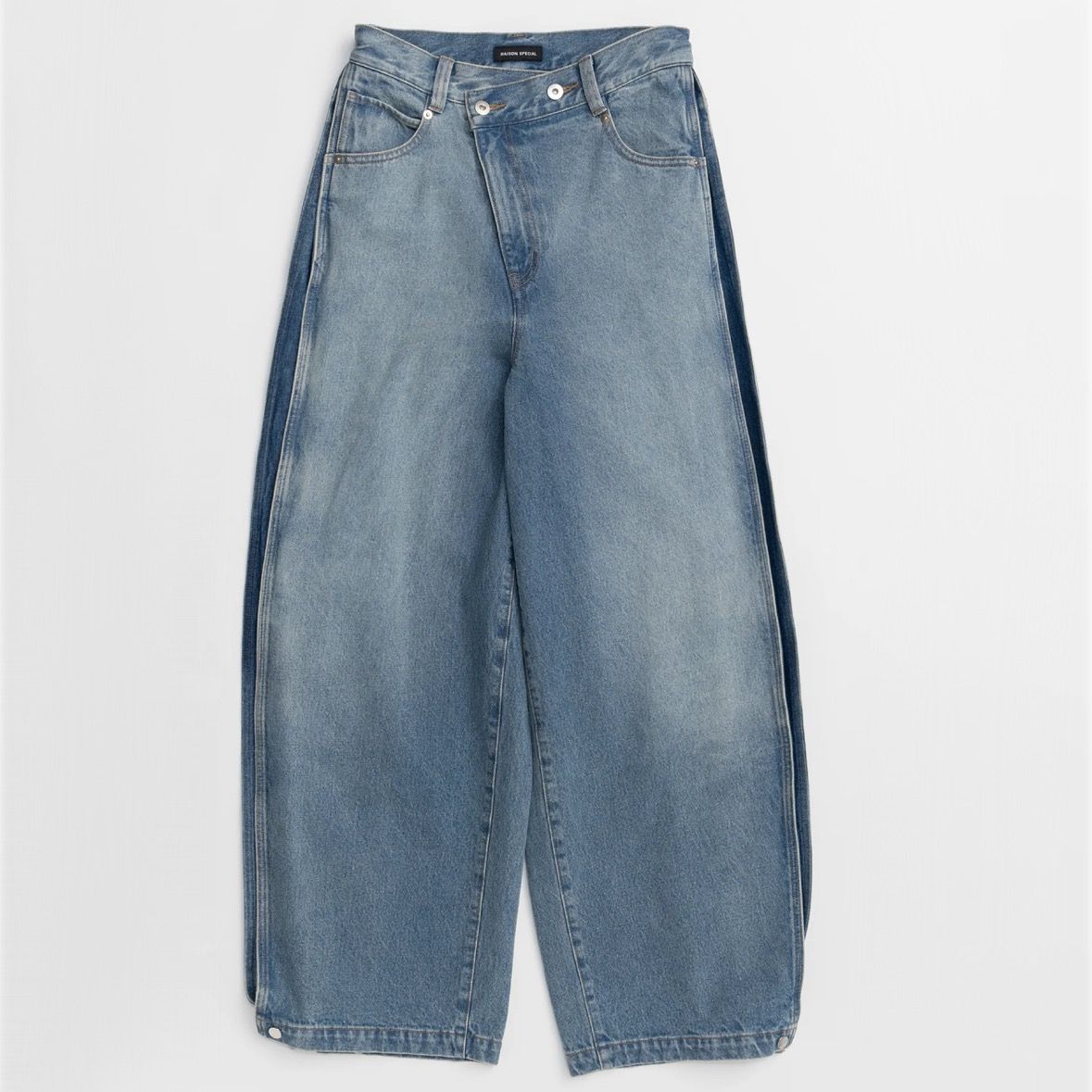 【残り一点】Side-Tuck Cocoon Denim Pants