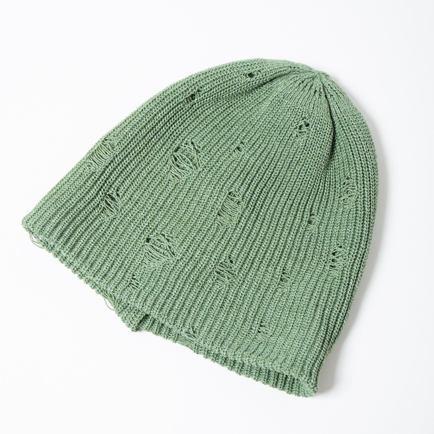 【残り一点】Damage Summer Knit Beanie