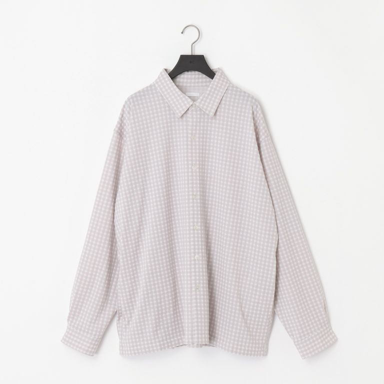 【残り一点】36G Wool Check Balise LS Shirt