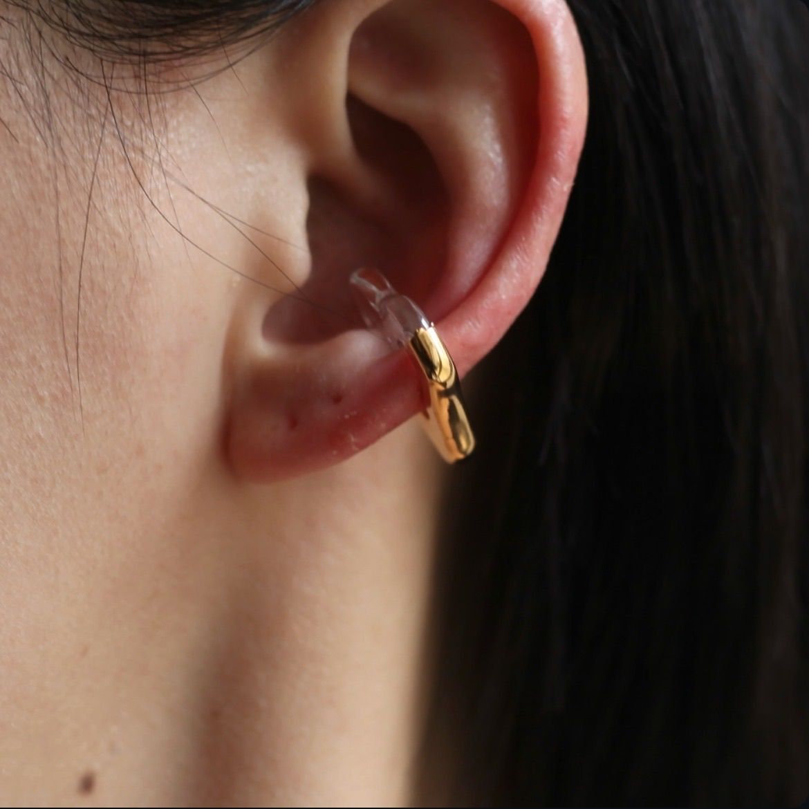 【お取り寄せ注文可能】Rough Heart Ear Cuff