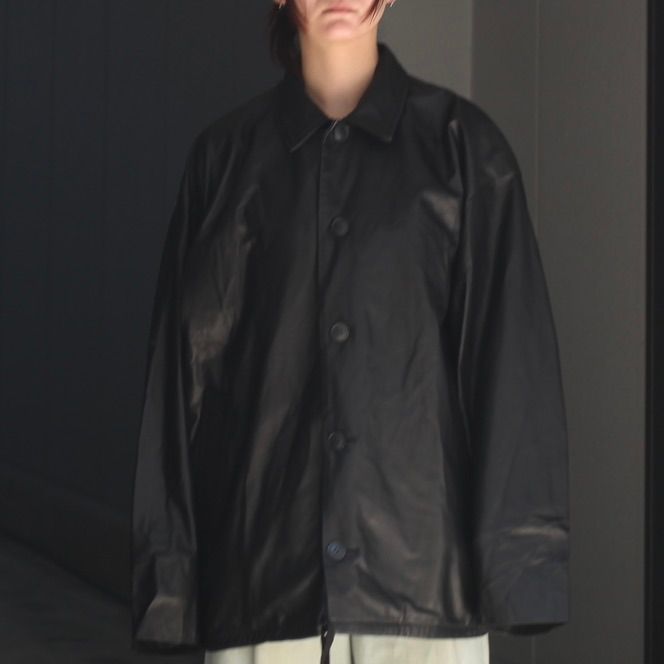 【残り一点】Coach Jacket(FULL GRAIN LEATHER)