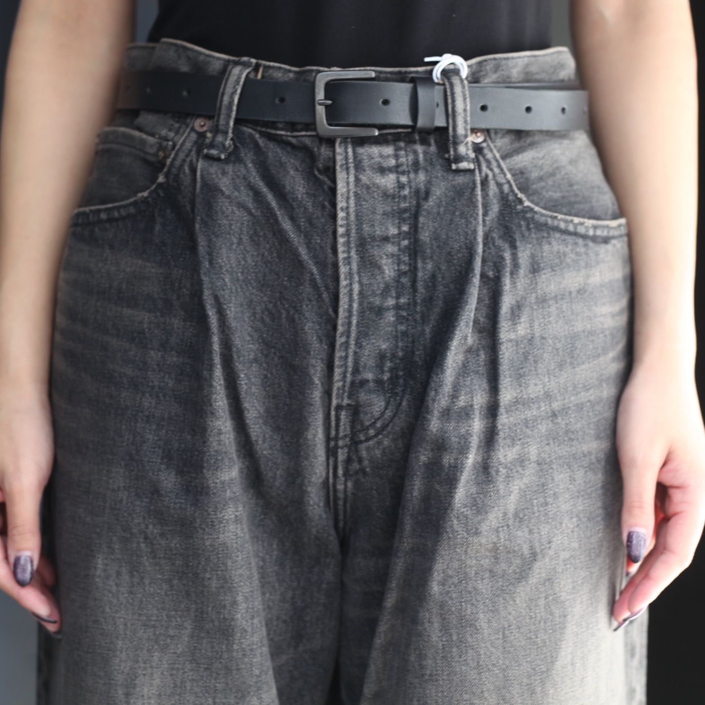 【残りわずか】Wide Vintage Denim Pants