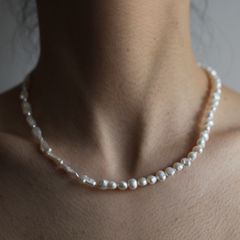 【お取り寄せ注文可能】Classic Half&Half Necklace