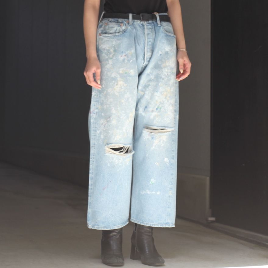 【残りわずか】HL Damaged Denim