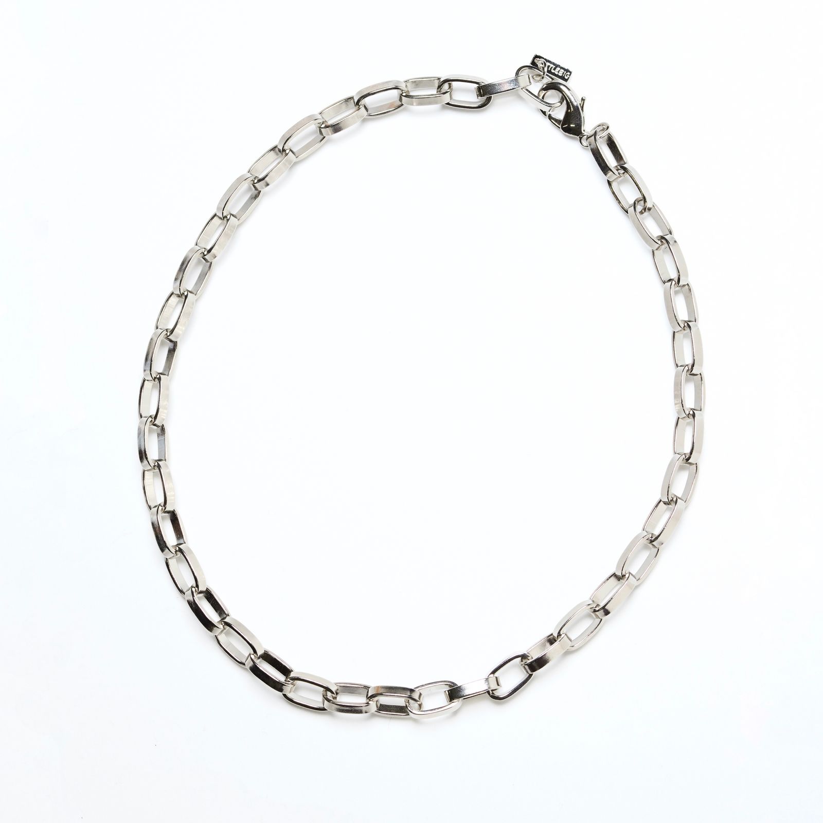 【残り一点】Flat Chain Necklace(SILVER)