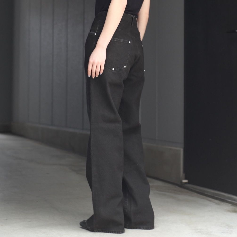 【残り一点】Flocked Denim Pants