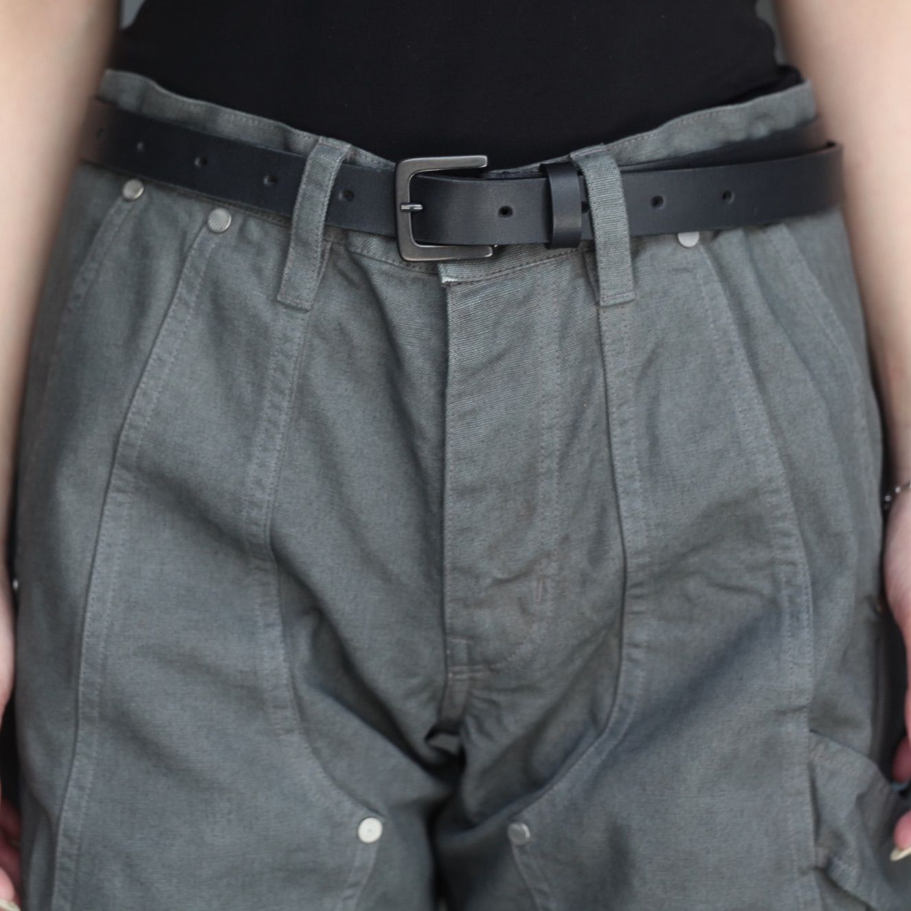 【残り一点】Curved Leg Double Knee Work Pants