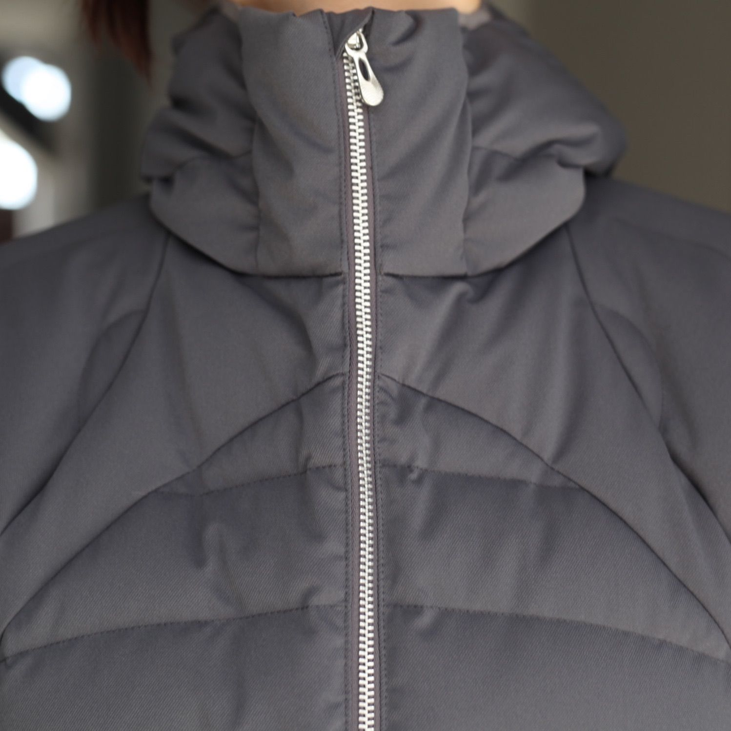 【残り一点】Panelled Hooded Puffer Jacket