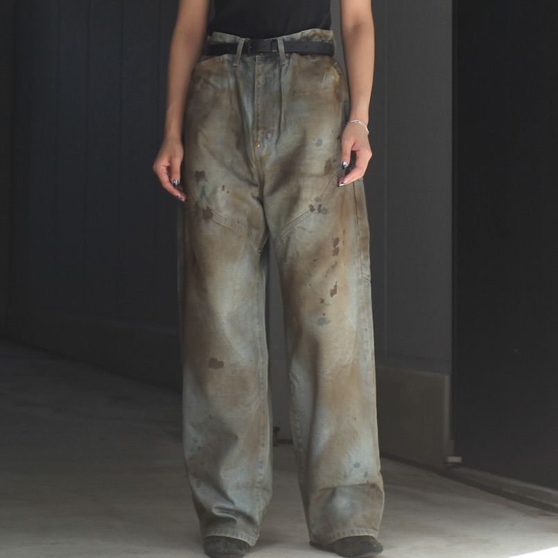 【残り一点】Newcommune Dirt Baggy Denim