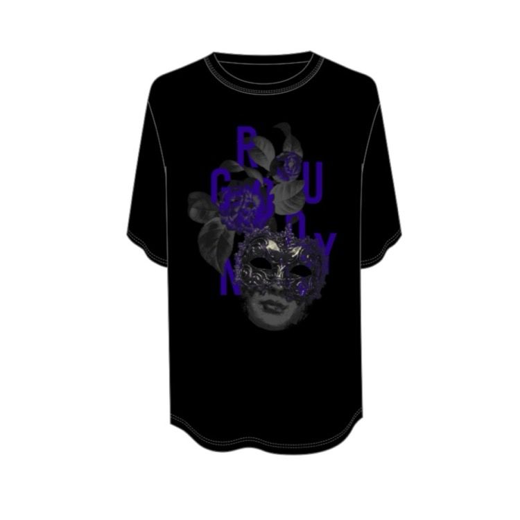 【残り一点】Print Tee(MASK PURPLE)