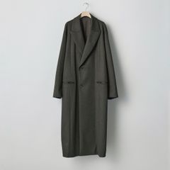 【残り一点】Oversized Maxi Length Peak Lapel Coat(CASHMERE)