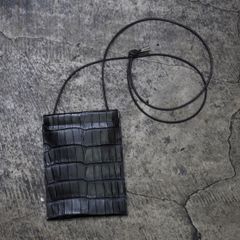 【お取り寄せ注文可能】Spring Cap Bag Mini(CROCODILE)