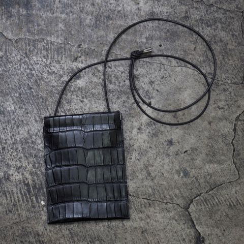 【お取り寄せ注文可能】Spring Cap Bag Mini(CROCODILE)