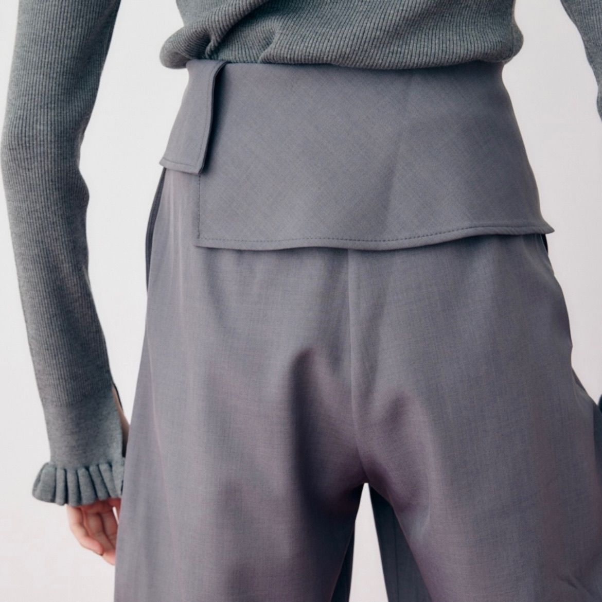 【残り一点】Cocoon Peplum 2way Pants