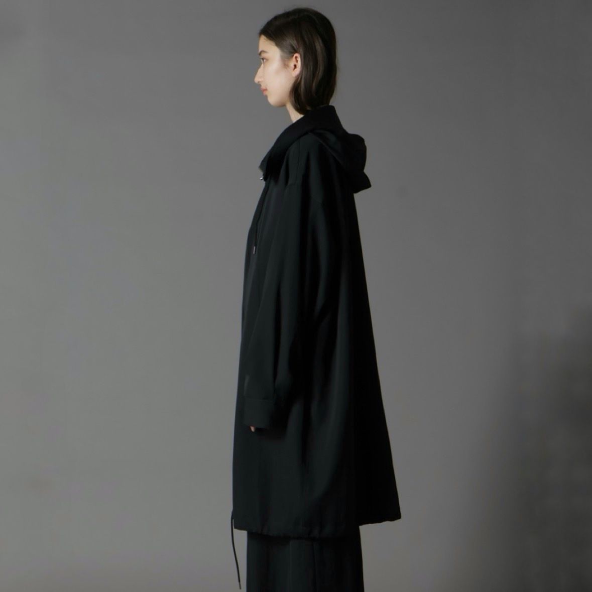 【残り一点】High Neck Hooded Mods Coat
