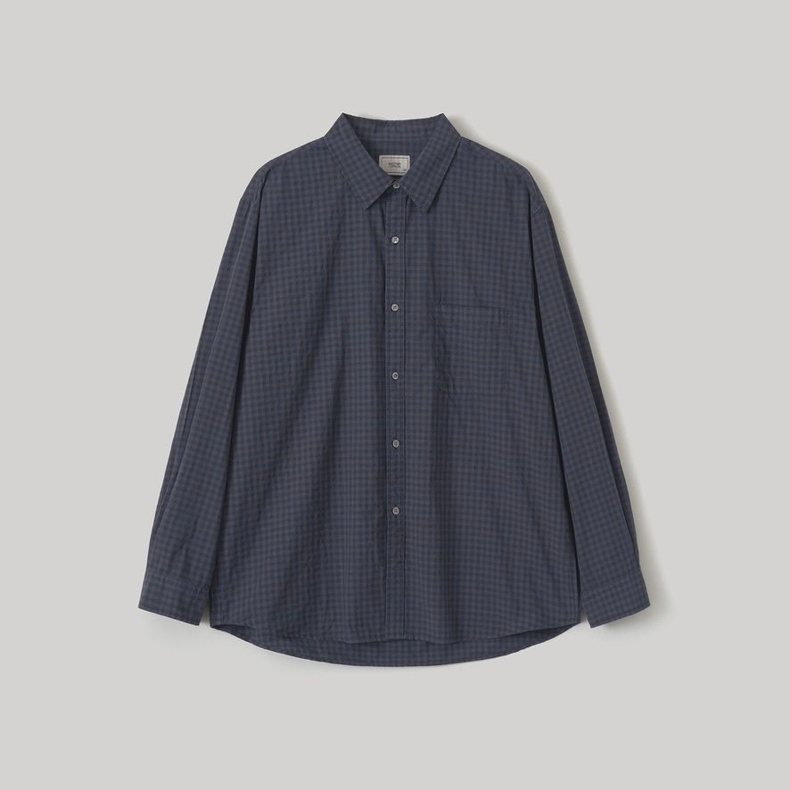 【残り一点】Bold Garment Gingham Check Shirt